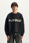 Half & Half Crewneck Sweater