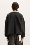 Half & Half Crewneck Sweater