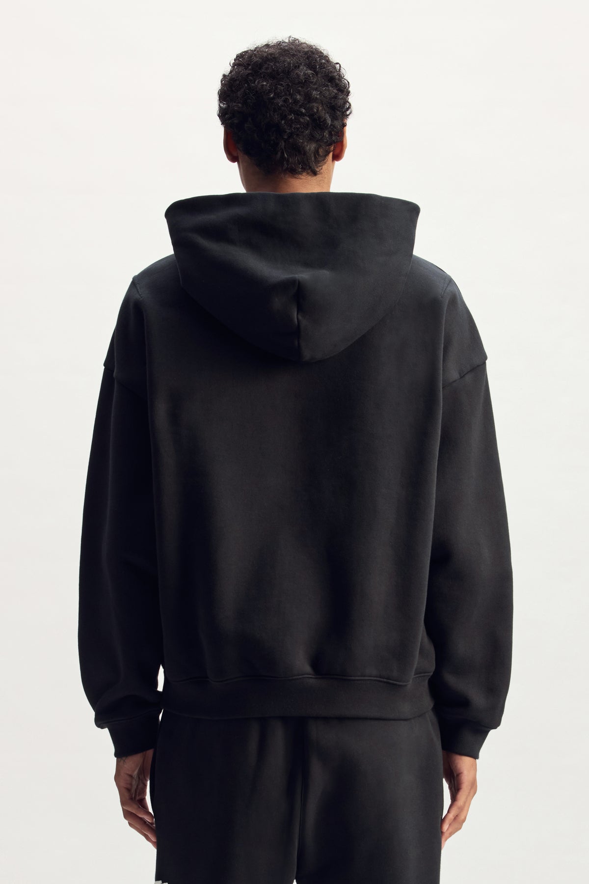 Gothic Wordmark Stitch Hoodie