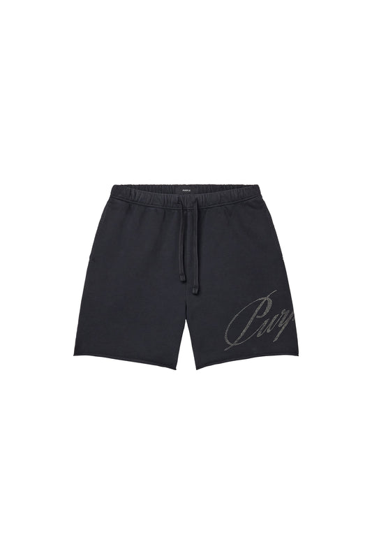 Crystal Slanted Script Short