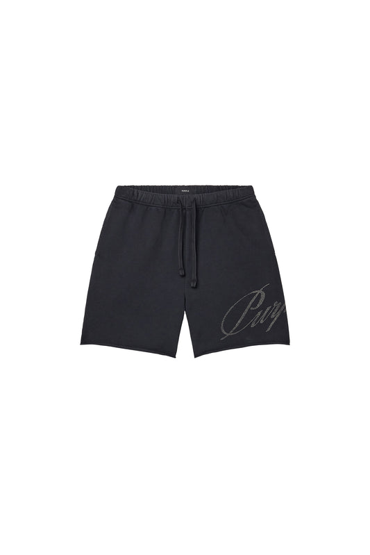 Crystal Slanted Script Short