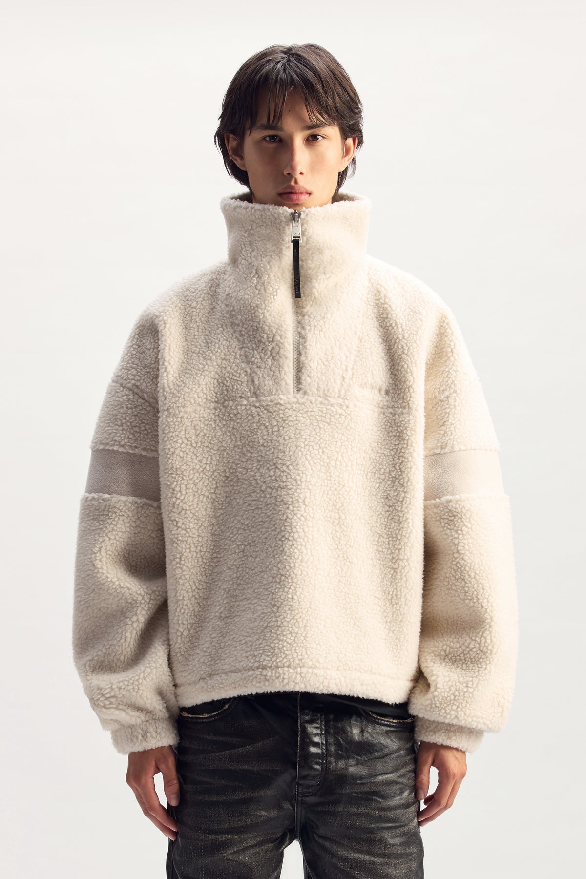 Stacked Wordmark Half Zip