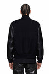 Studded Gothic P Bomber Jacket