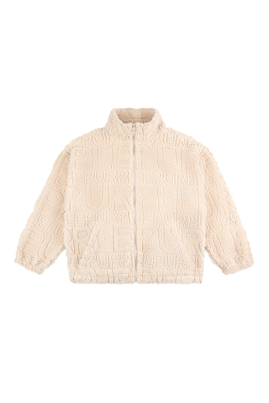 Wordmark Repeat Sherpa Jacket