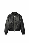 Leather Bomber Jacket