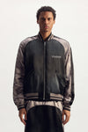 Eyes Souvenir Jacket, outerwear, relaxed fit, 100% cotton, with embroidery and digital print.