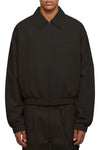 Linen Blend Blouson Jacket