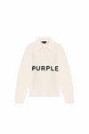 Wordmark Polo Sweater