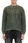 Purple Script Sweater