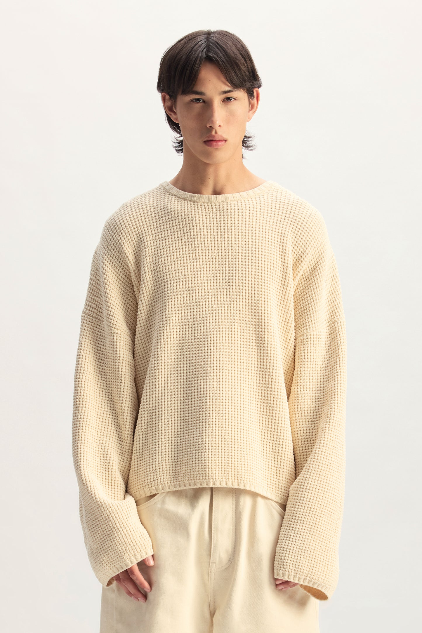 Gothic Oversized Crew Sweater