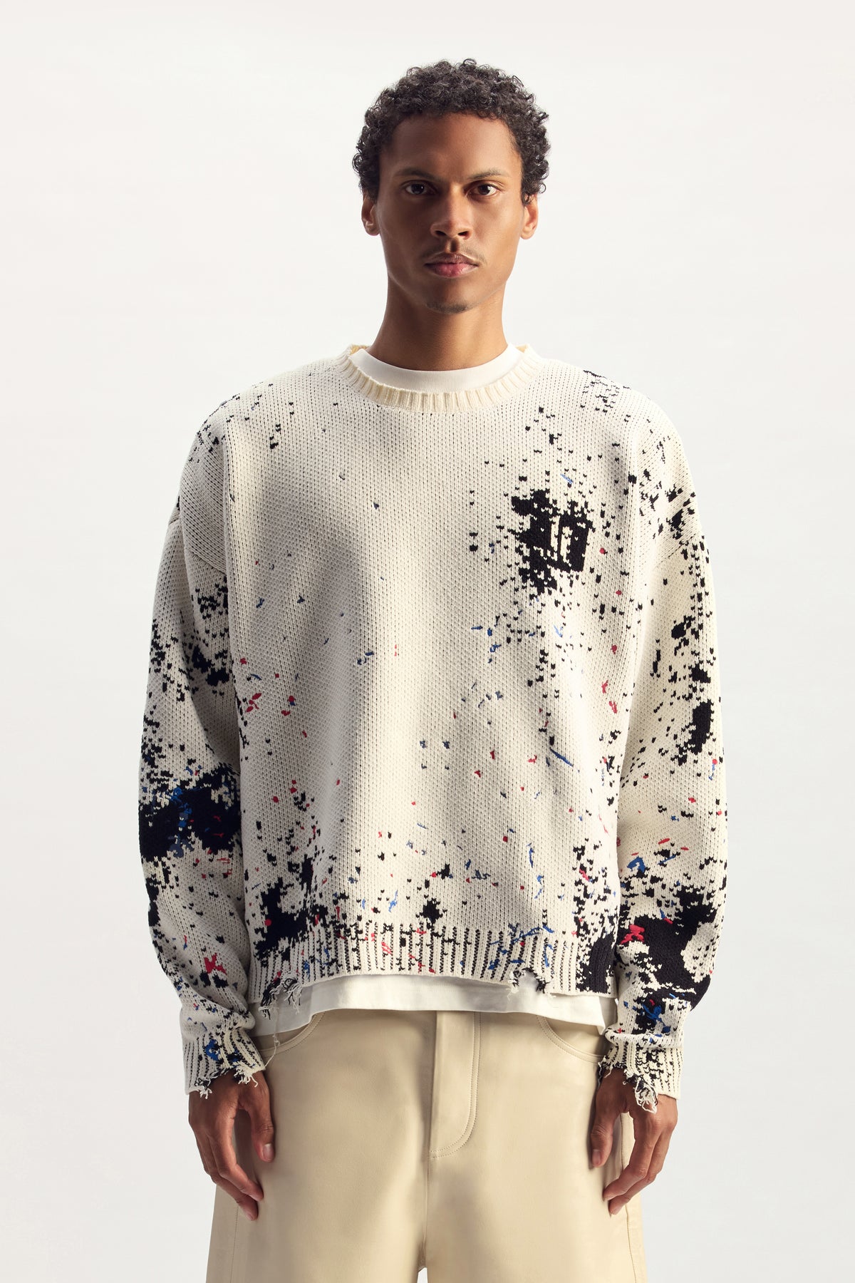 Inked Gothic P Sweater