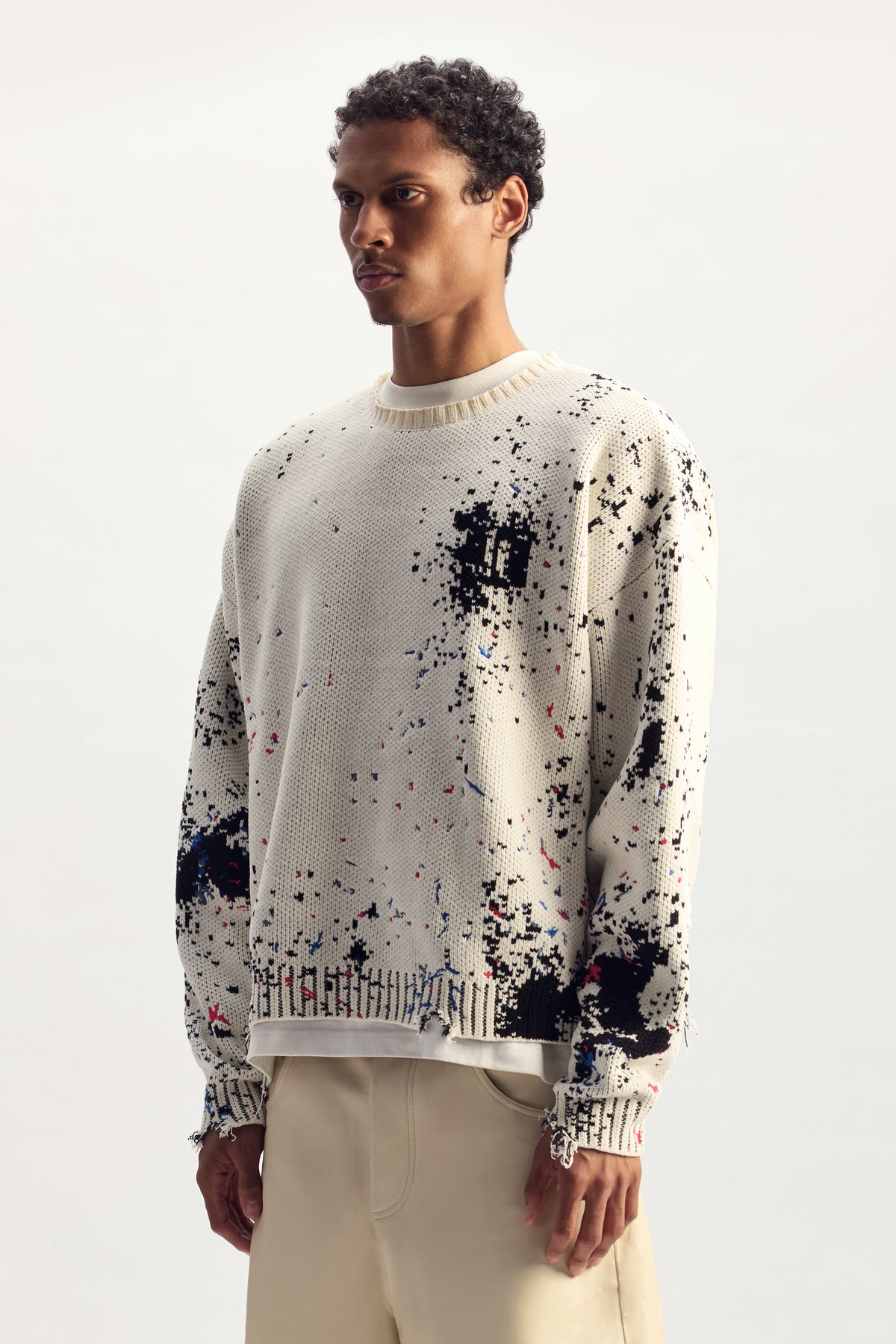 Inked Gothic P Sweater