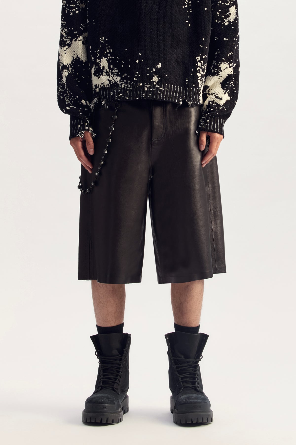 Tech Leather Short
