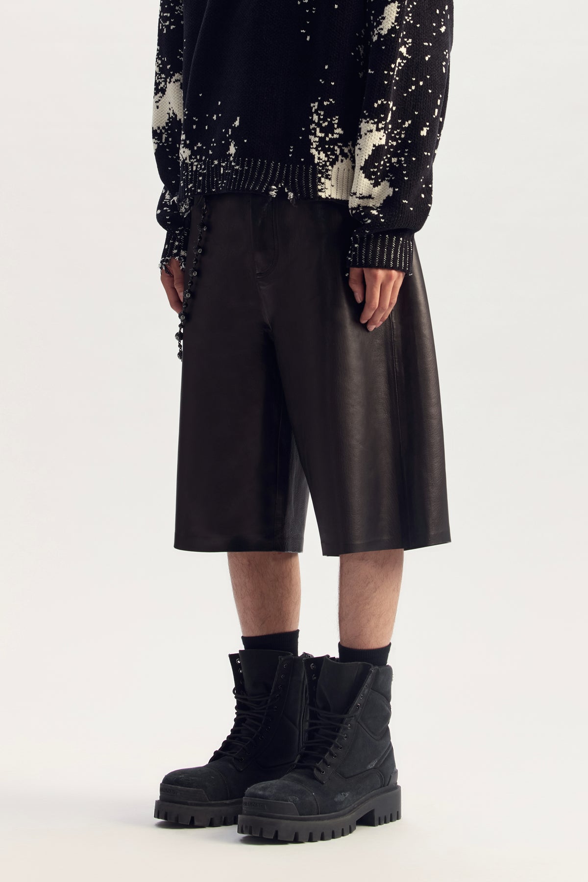 Tech Leather Short