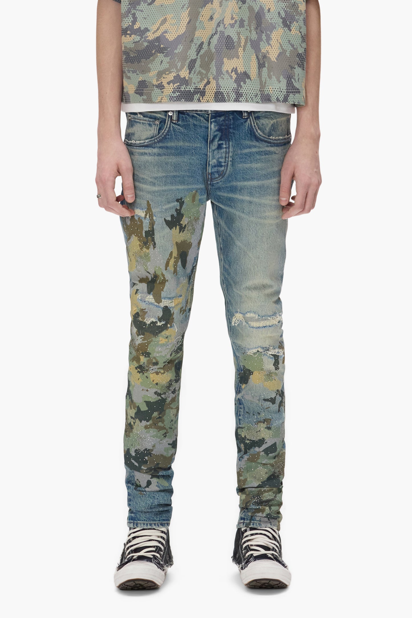P001 Embellished Camo
