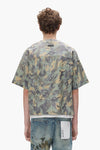 Painted Camo Leather Tee