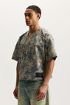 Painted Camo Leather Tee
