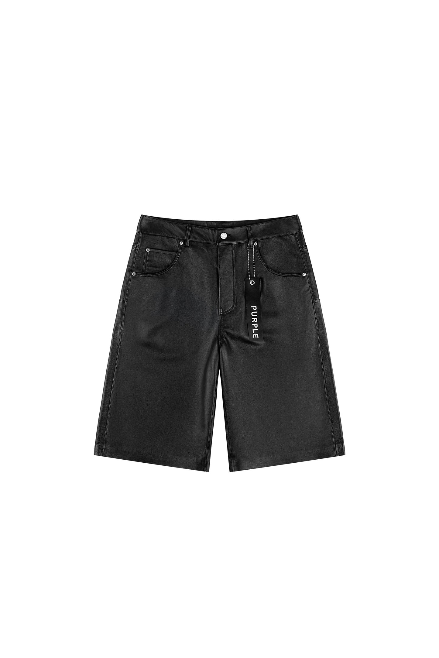 Leather Track Short