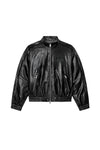 Leather Track Jacket