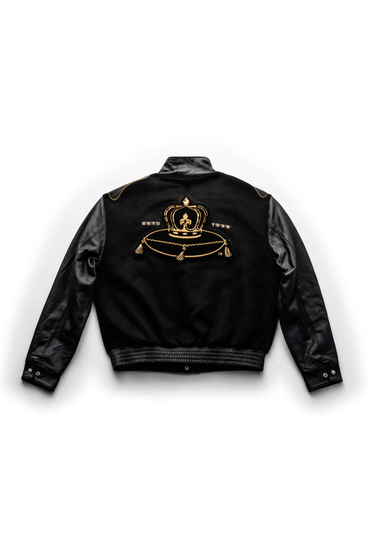 Crown Royal x PURPLE BRAND Jeff Hamilton Varsity Jacket