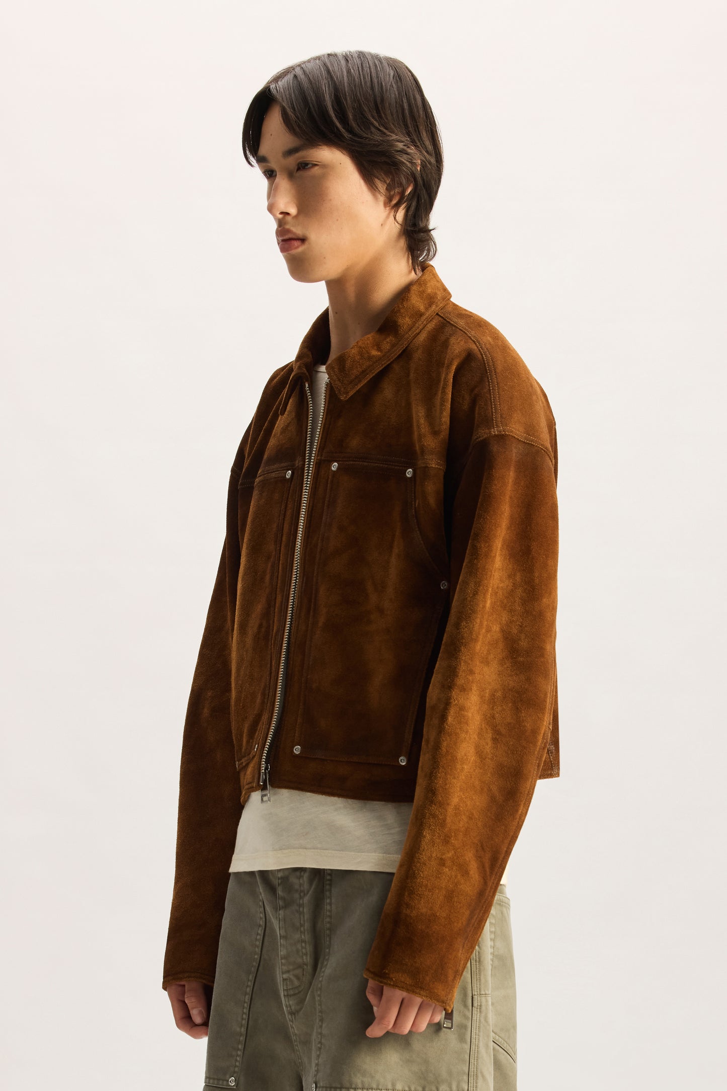 Suede Carpenter Jacket