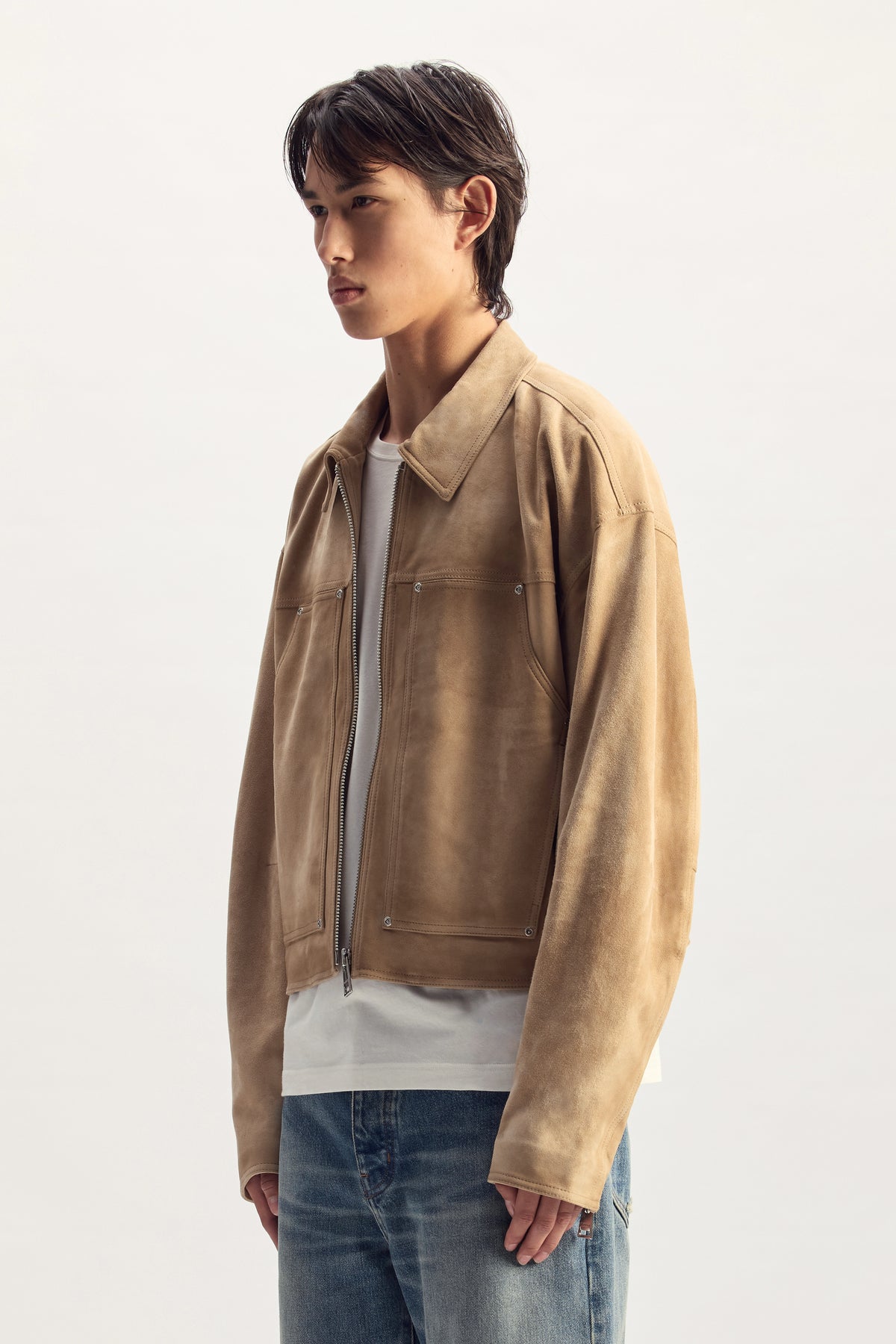 Suede Carpenter Jacket