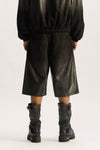 Leather Track Short