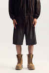 Leather Track Short