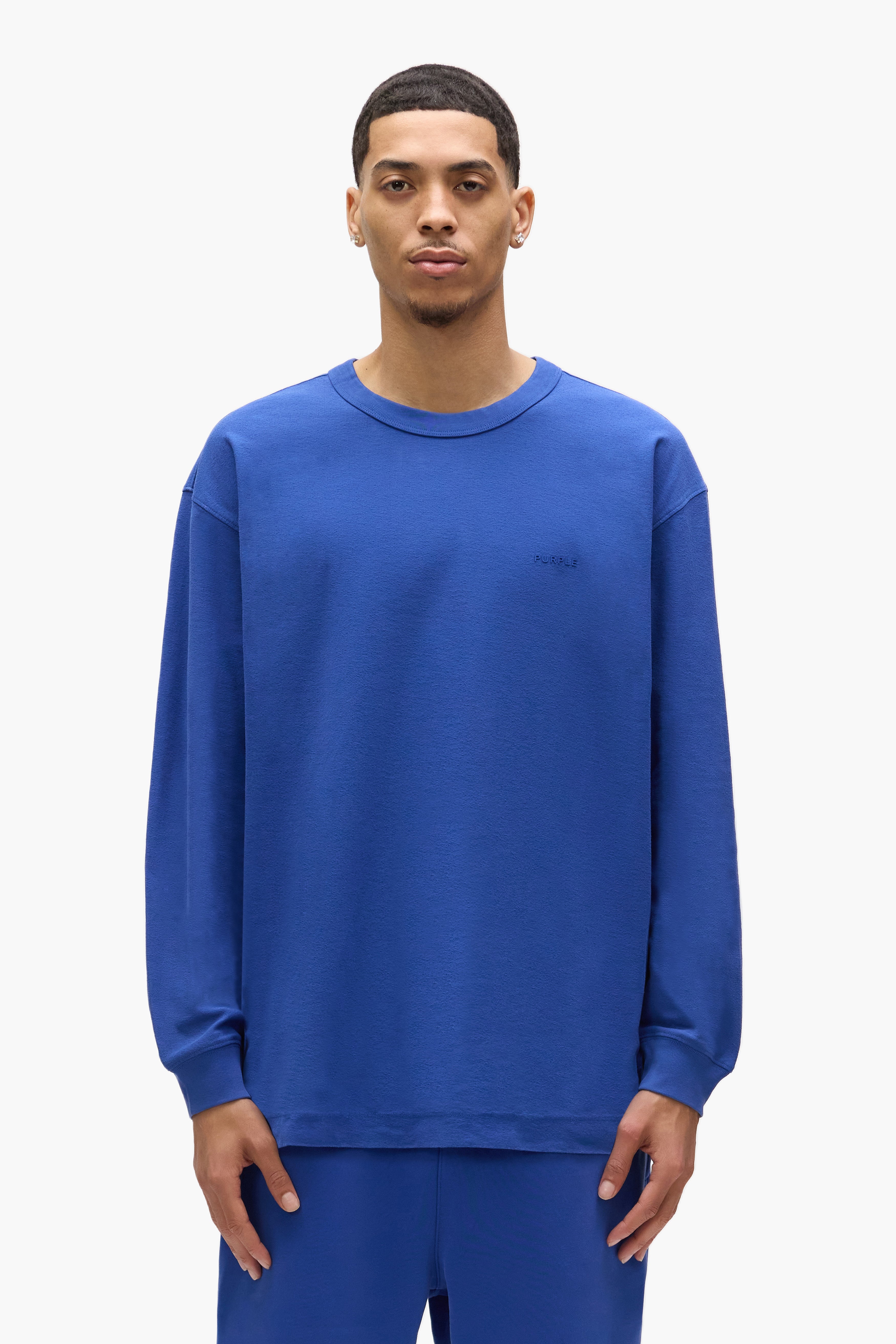 Basic Long Sleeve Tee – PURPLE BRAND