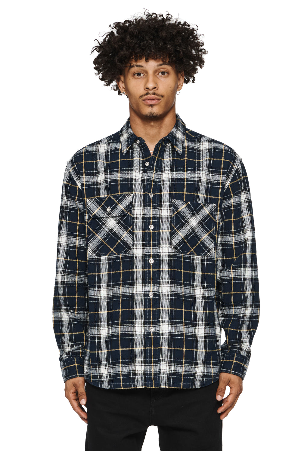 PLAID SHIRT - Blue