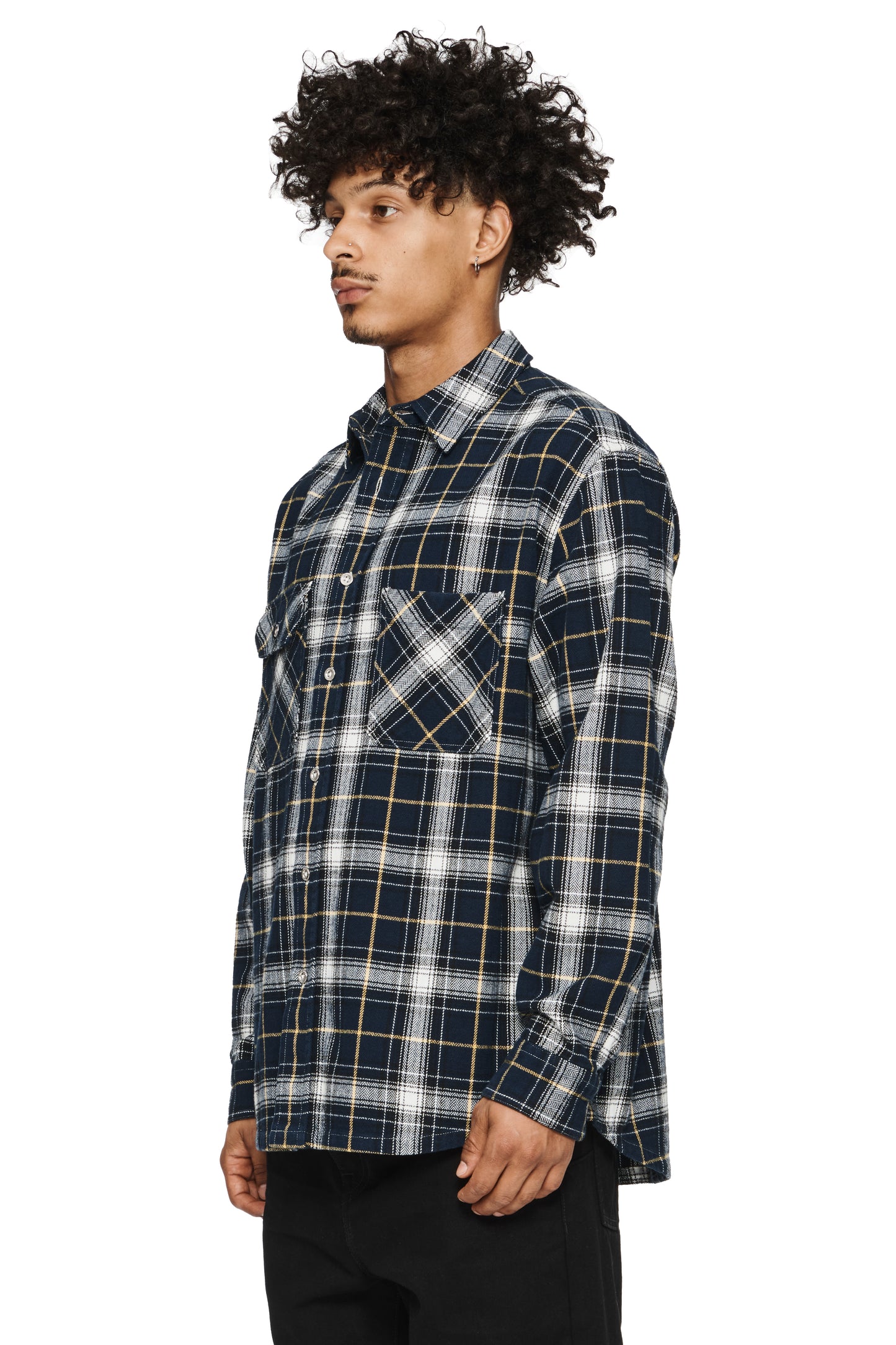 PLAID SHIRT - Blue