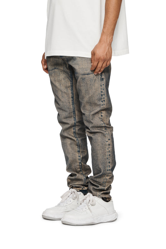 Purple Brand Grey P001 Distressed Skinny Jeans in Gray for Men