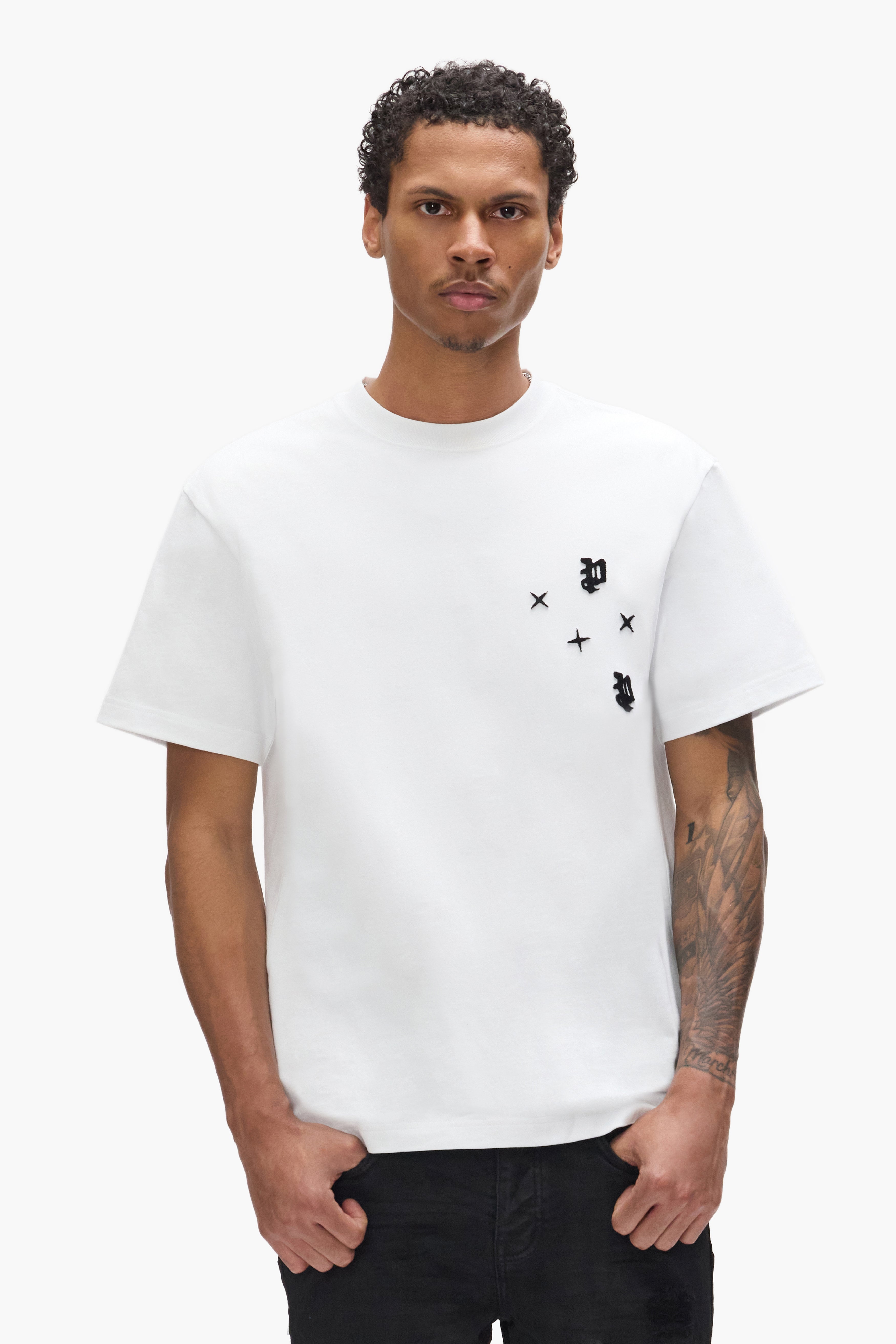 Star Monogram Tee – PURPLE BRAND