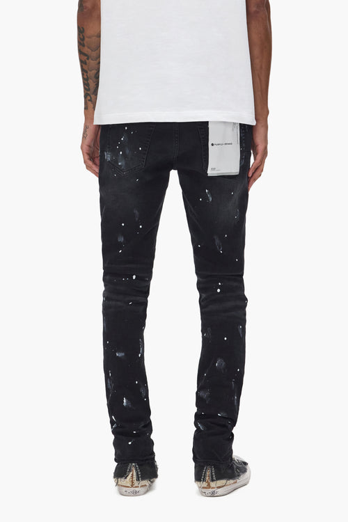 P001 Black Resin Knee Slit