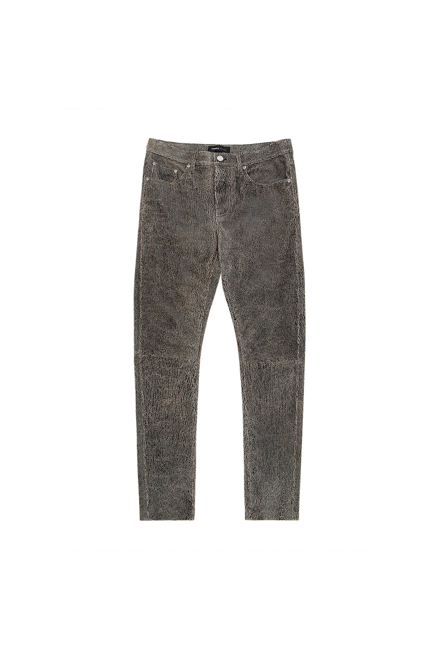 Slim Fit Black Leather Pant for Men, sizes 28 to 40, made from premium lamb leather.