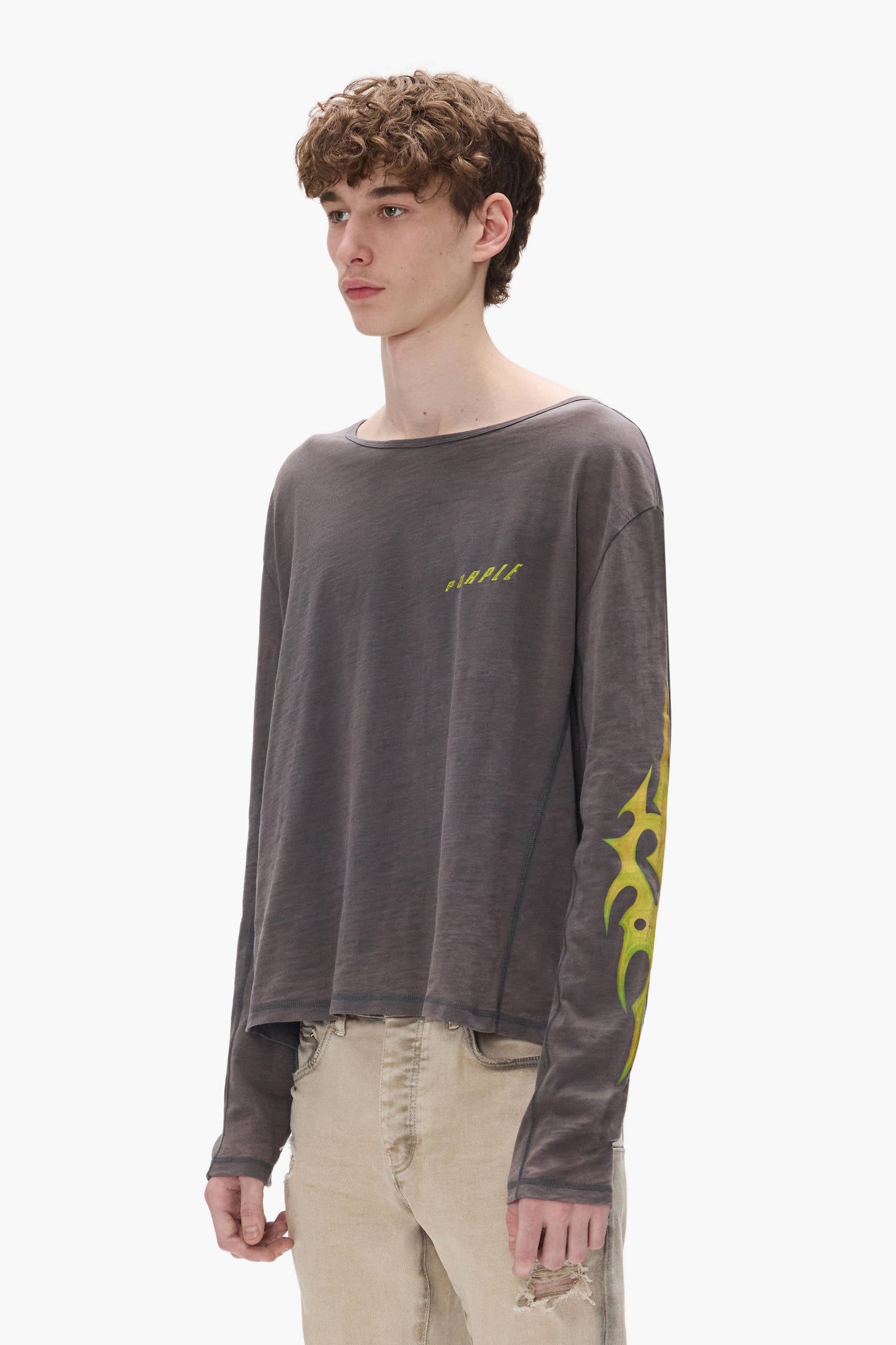 Neon Blade Long Sleeve Tee