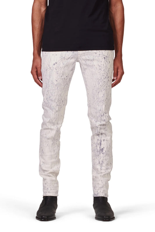 P001 LOW RISE SKINNY JEAN - Hydro Marble