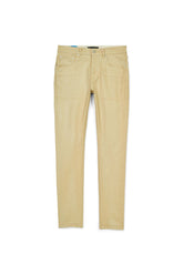 P001 LOW RISE SKINNY JEAN - Leathered Ecru