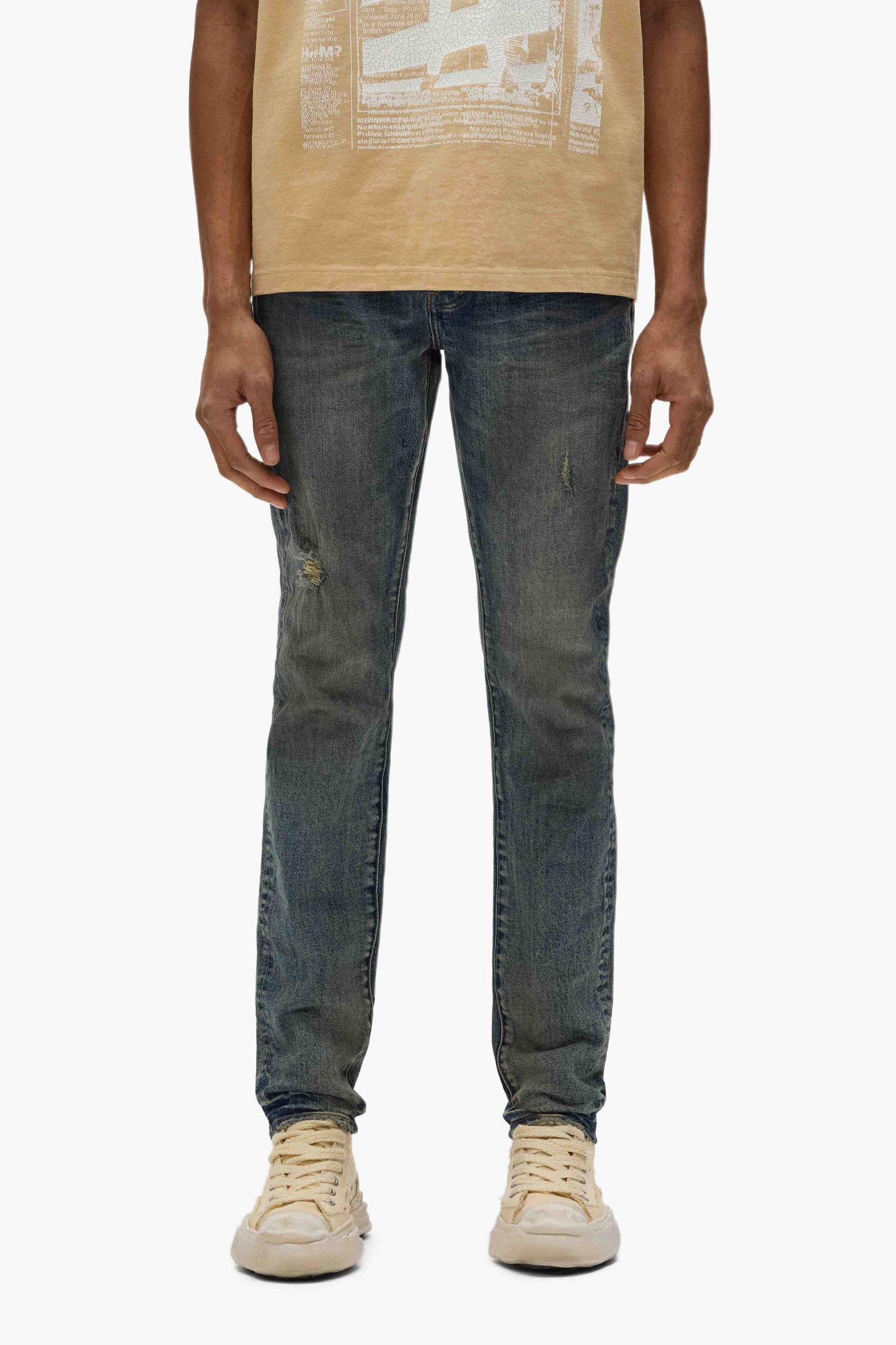 P001 Vintage Mechanic Worn – PURPLE BRAND - Main Image