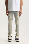 P001 Pink Mud Distressed
