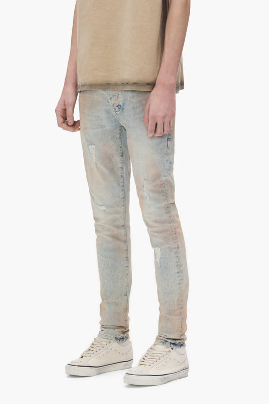 P001 Pink Mud Distressed