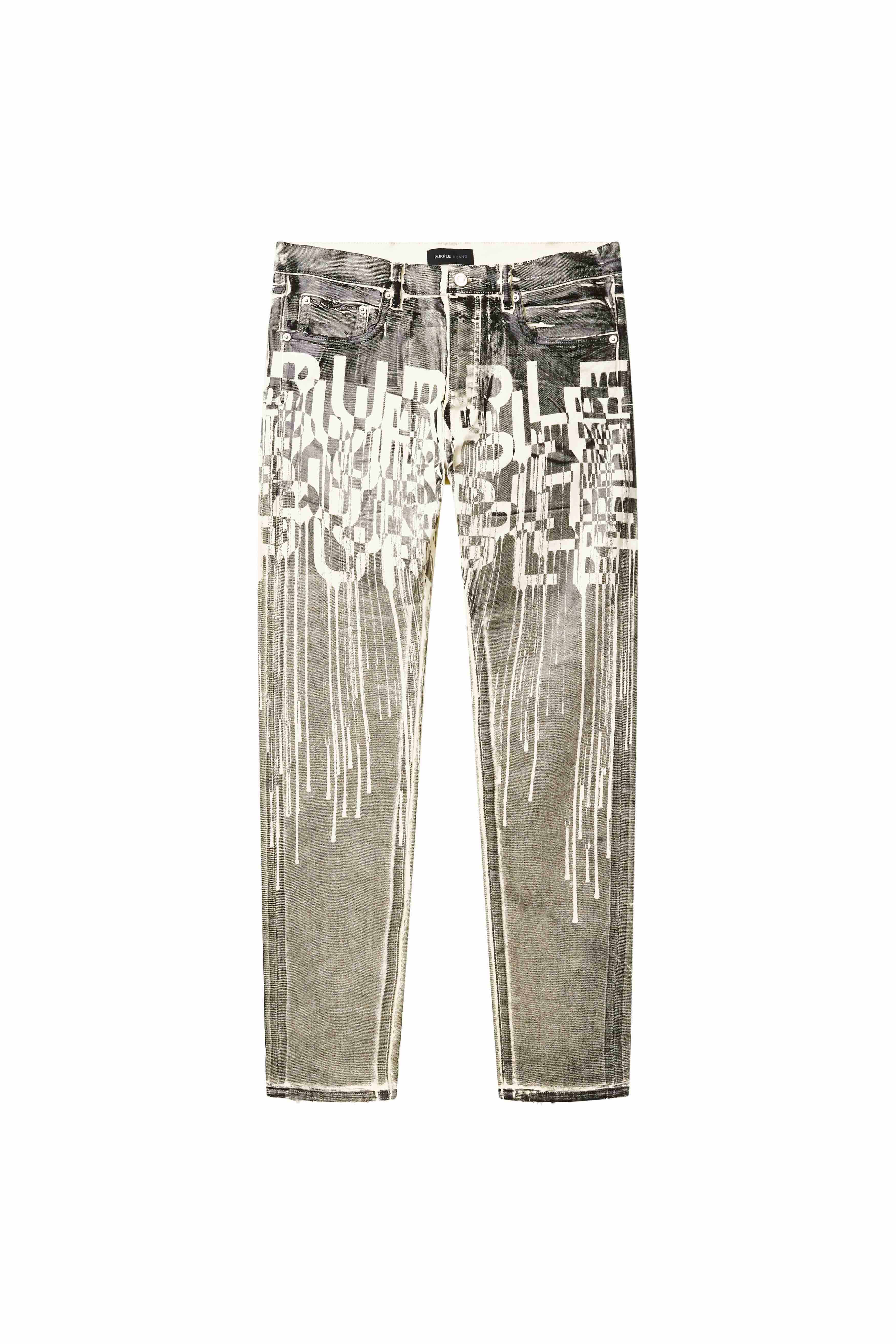 【PURPLE BRAND】P001 Reverse Black Foil Off White P001 Vintage – PURPLE BRAND