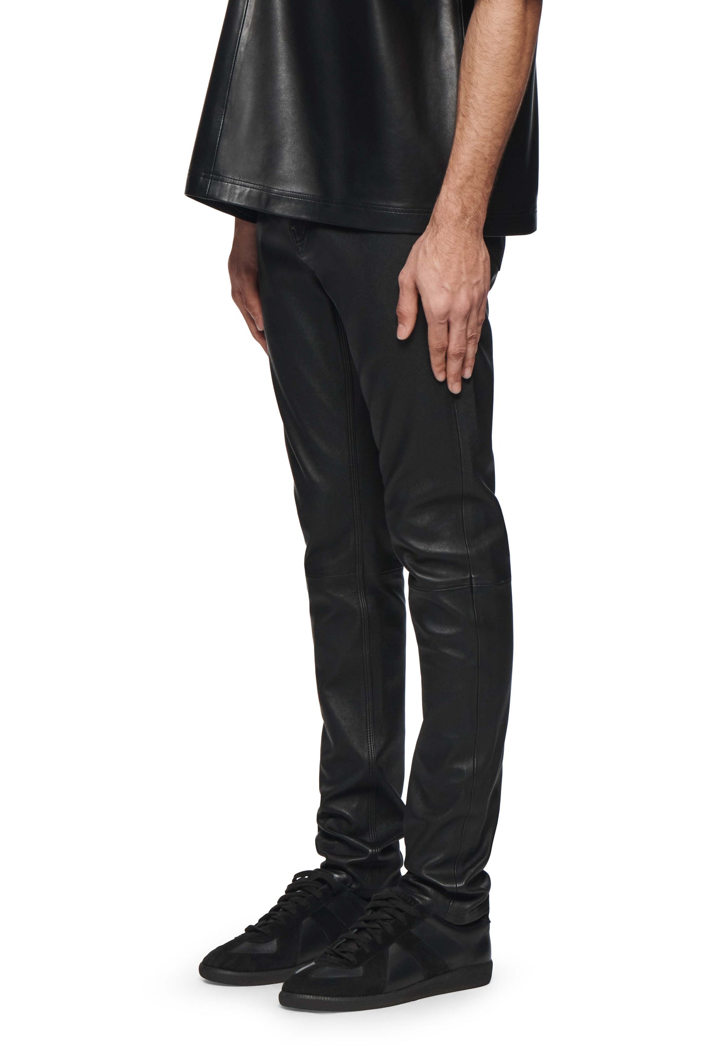 P001 Leather Pant