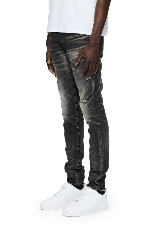 NBA YoungBoy wearing Diesel J-Akiprint, Purple Brand P001 Grey Coated White  Jeans, Nike Air Force 1.