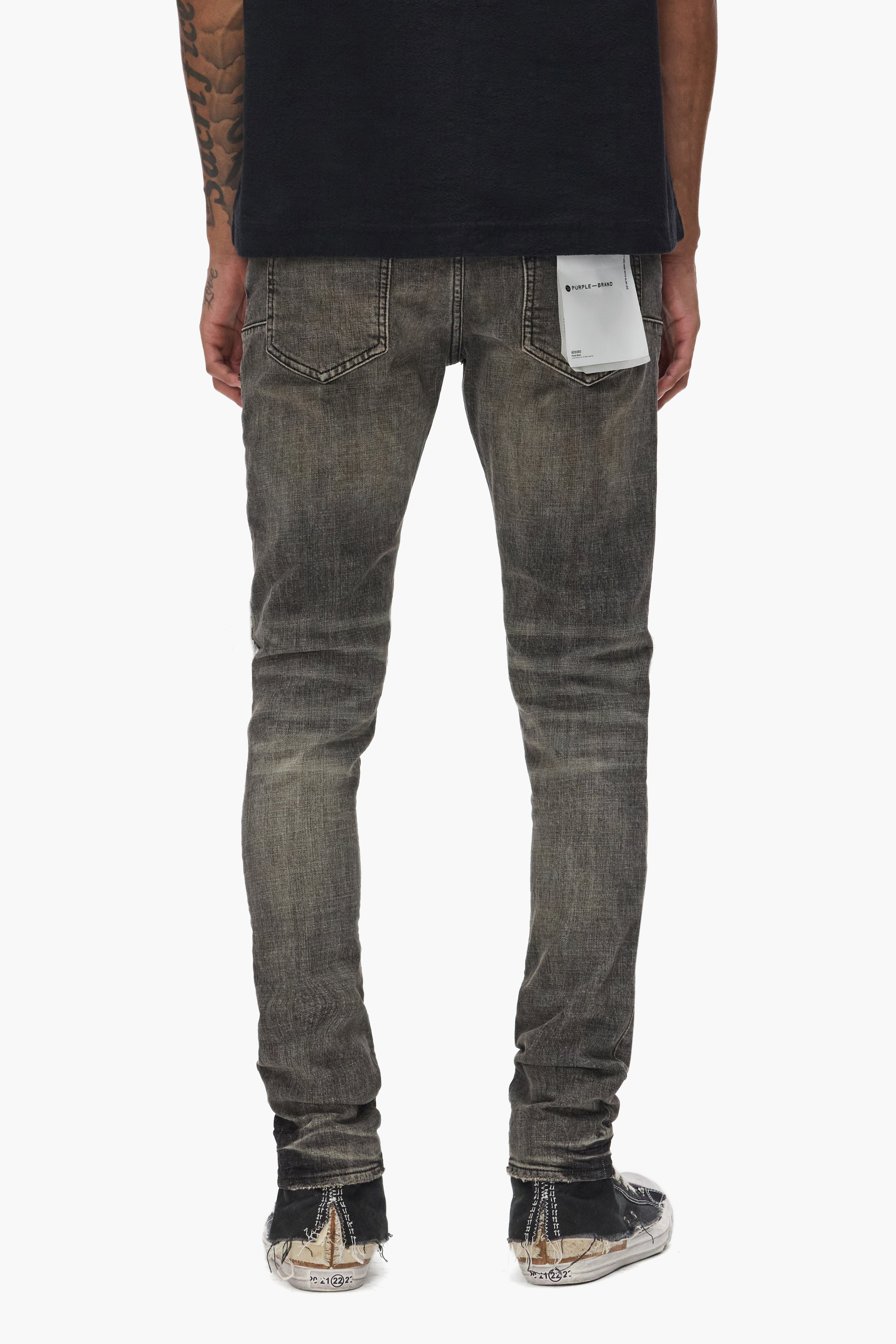 P002 Grey Dirty Blowout – PURPLE BRAND