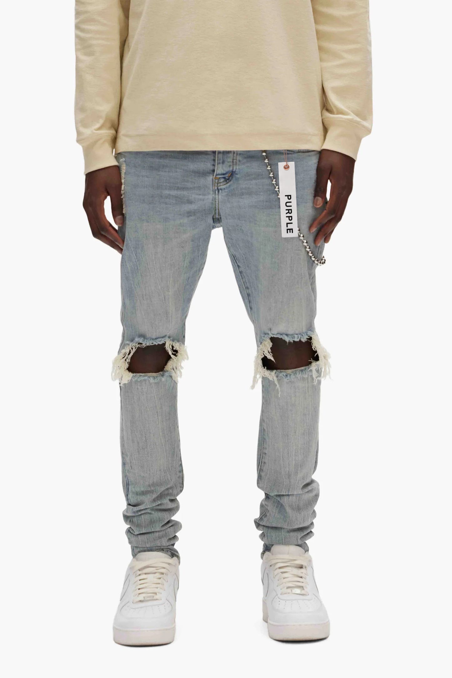 P002 Light Indigo Blowout