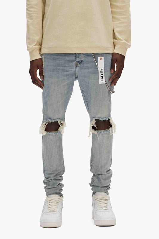 P002 Light Indigo Blowout