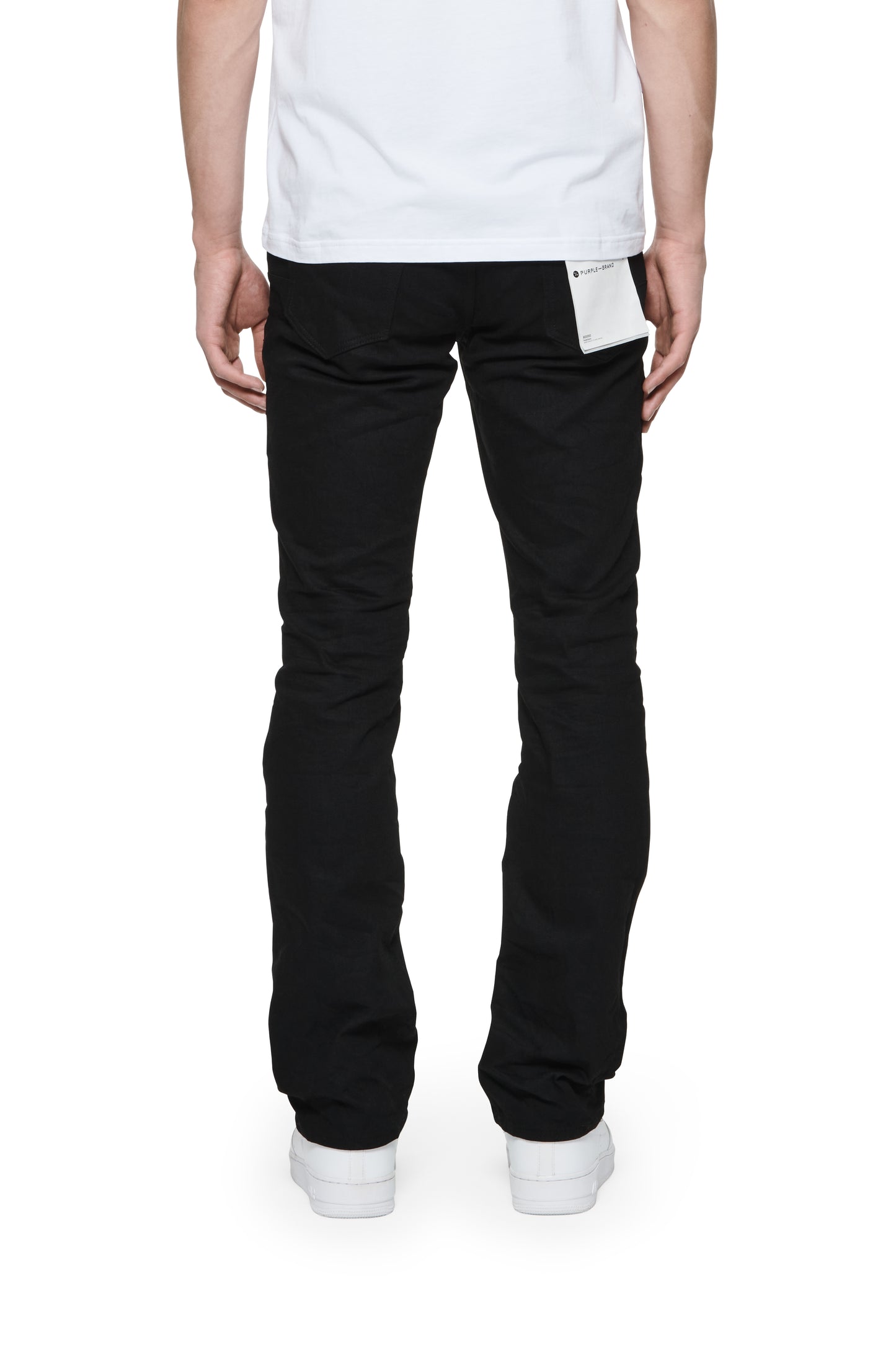 P004 Faded Black Flare Jeans