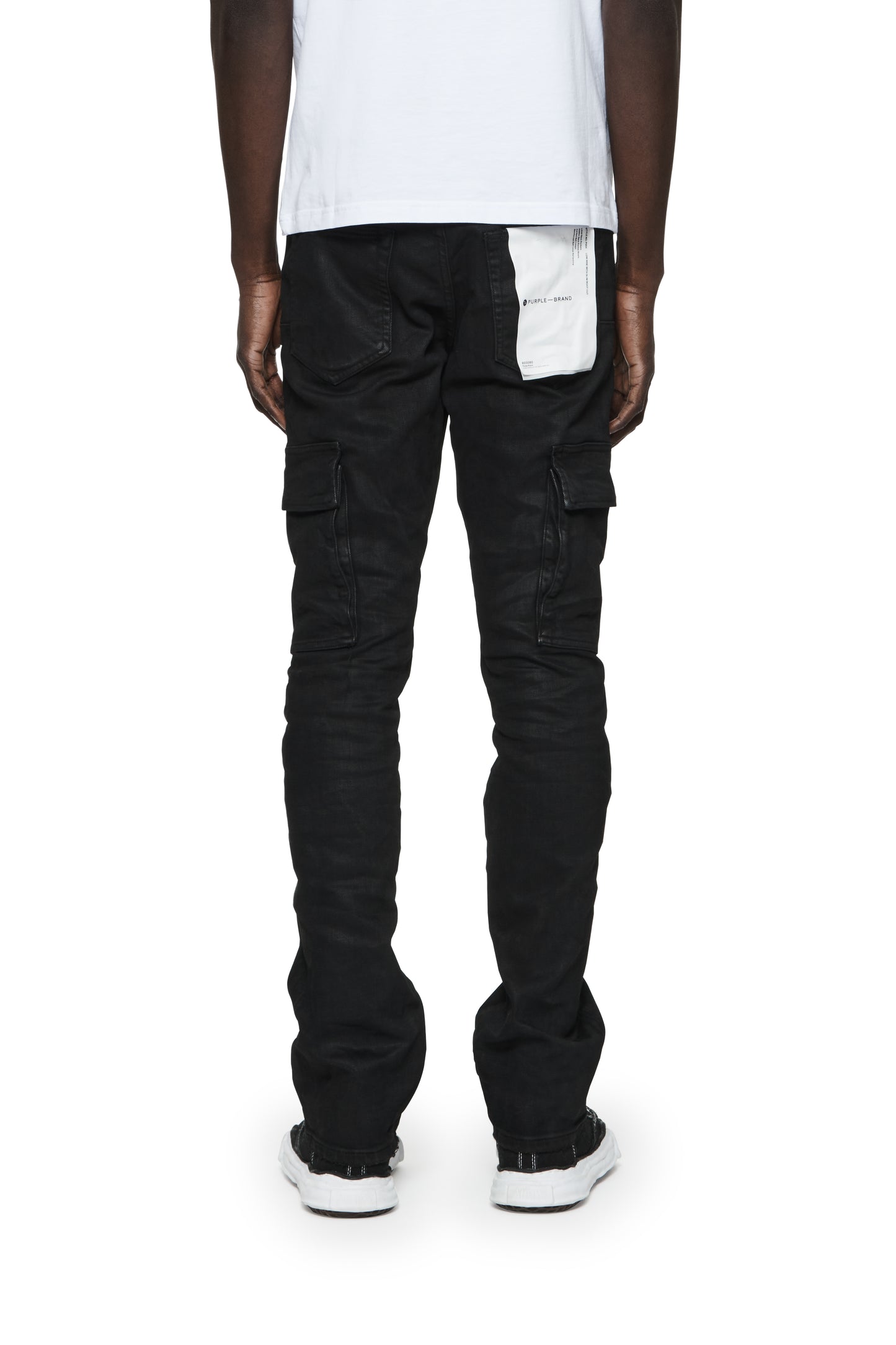 P004 Black Flare Cargos