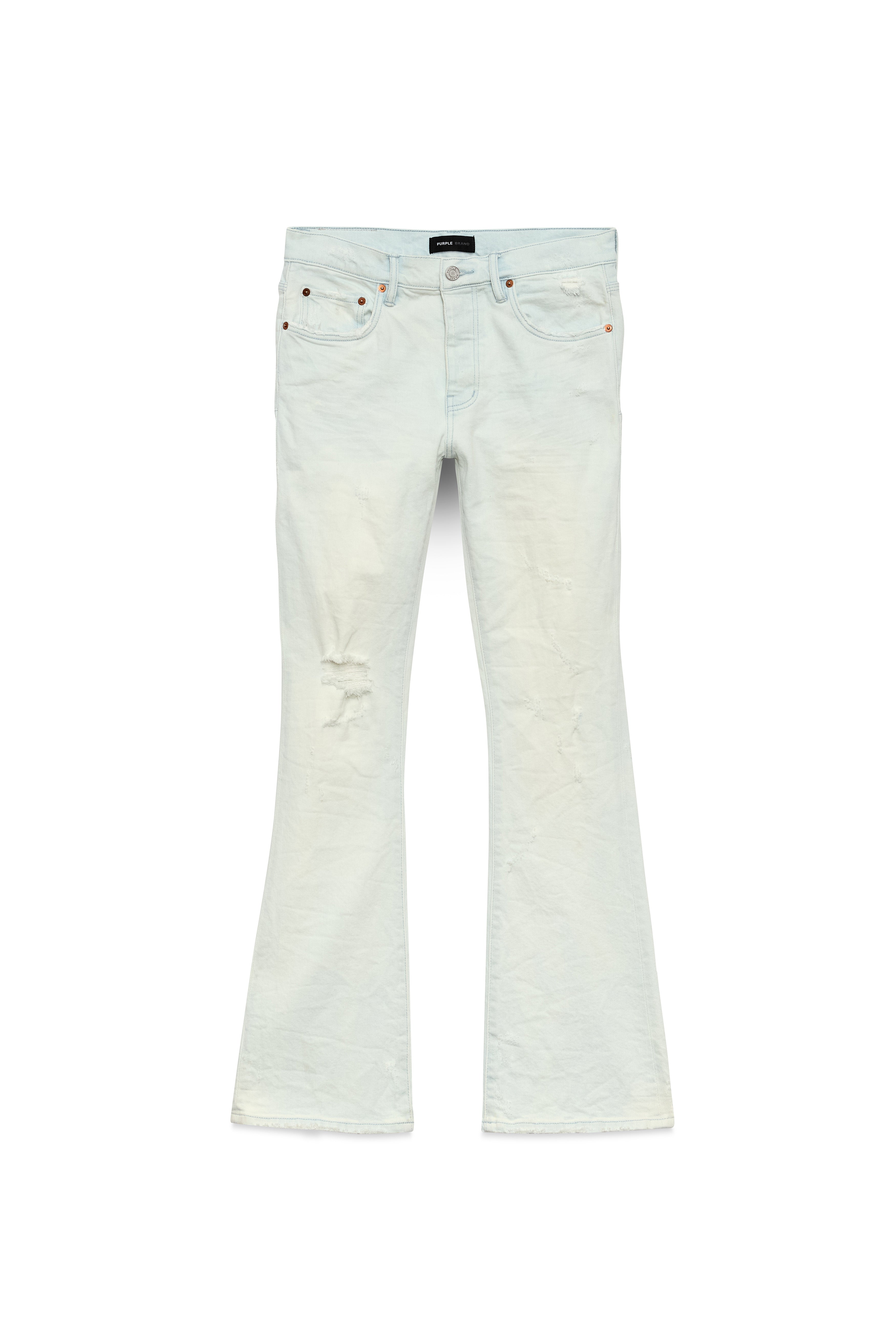 試着のみ　正規品　purple brand flare denim P004 P004 Alloy Distressed Flare – PURPLE BRAND
